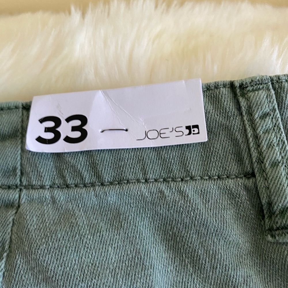 Joe's Jeans Workwear Shorts Size 14 Green - Picture 10 of 13